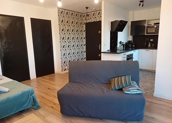 Studio Tres Agreable Avec Balcon Et Wi-Fi
